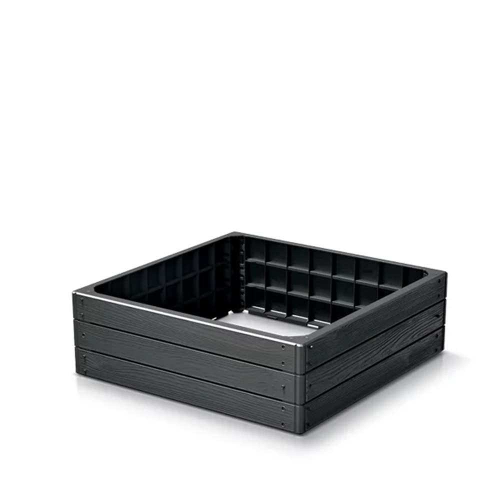 Pakelta plastikinė lysvė, 75,6x75,6x25 cm kaina internetu
