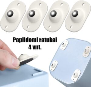Papildomi ratukai, 4 vnt. kaina internetu