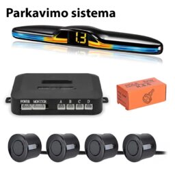 Parkavimo sistema su 4 davikliais kaina internetu