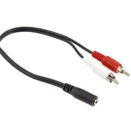 Perėjimas 3.5mm - RCA kaina internetu