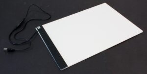 Piešimo lenta su LED apšvietimu A4 kaina internetu