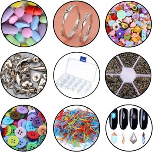 Plastikinė dėžutė, 10 skyrelių kaina internetu