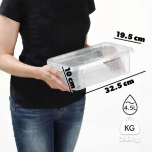 Plastikinė dėžutė 4,5L kaina internetu