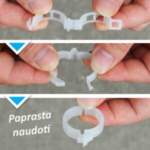 Pomidorų segtukai, 50 vnt. kaina internetu