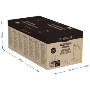 Premium klasės vertikalus kimštuvas 5L kaina internetu