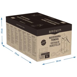 Premium vertikalus dešrų kimštuvas 3L kaina internetu