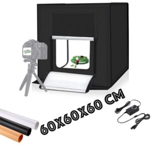 Profesionali Foto Dėžė Su LED Apšvietimu 60 CM. kaina internetu