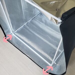 Profesionali Foto Dėžė Su LED Apšvietimu 80 CM. kaina internetu