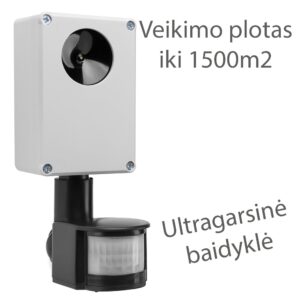 Profesionali Ultragarsinė Baidyklė 1500m2 kaina internetu