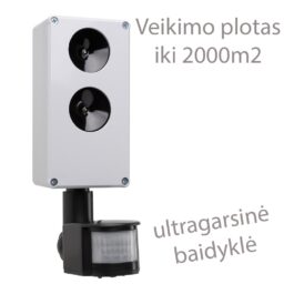 Profesionali ultragarsinė baidyklė 2000m2 kaina internetu
