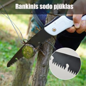 Rankinis sodo pjūklas kaina internetu