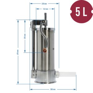 Rankinis vertikalus kimštuvas 5kg kaina internetu