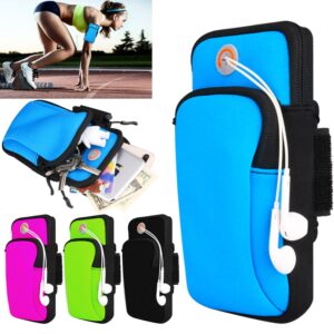 Rankos piniginė - telefono dėklas sportui - Juoda kaina internetu