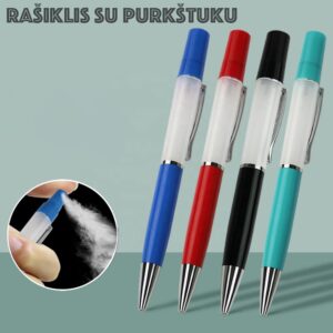 Rašiklis su purkštuku kaina internetu