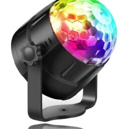 RGB LED disko kamuolys kaina internetu