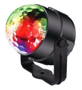 RGB LED disko kamuolys kaina internetu