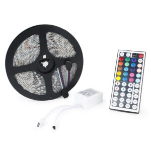 RGB LED juosta 5M 16 spalvų kaina internetu