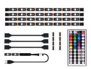 RGB LED juostų rinkinys, skirtas apšviesti TV kaina internetu