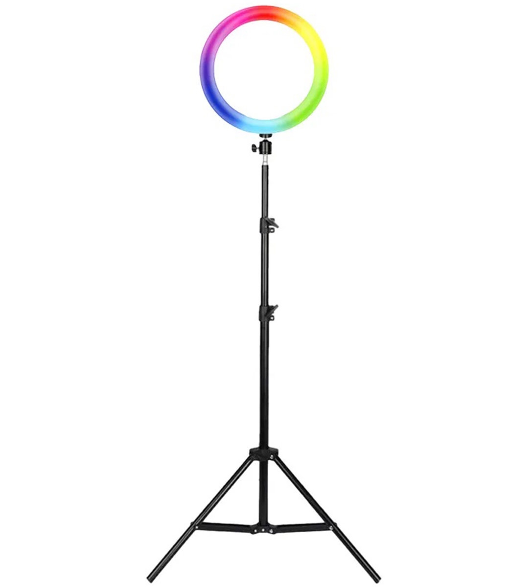 RGB LED žiedinė lempa kaina internetu
