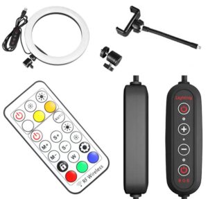 RGB LED žiedinė lempa kaina internetu