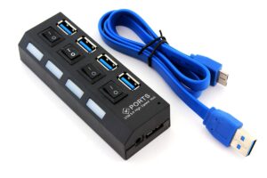 Šakotuvas HUB USB 3.0 4 port kaina internetu