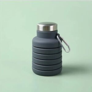 Silikoninė gertuvė 550ml. - Mėlyna kaina internetu