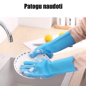 SILIKONINĖs PLOVIMO/VALYMO PIRŠTINĖS kaina internetu