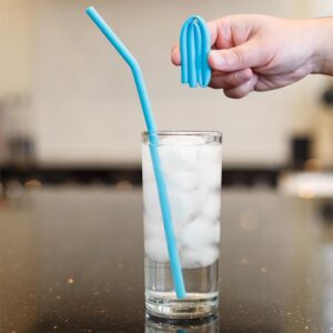 Silikoniniai šiaudeliai 6 vnt. kaina internetu