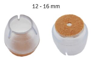 Silikoninių apsaugų rinkinys baldams (12-16 mm) kaina internetu