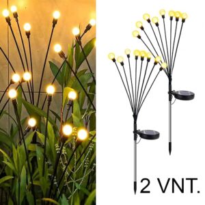 Sodo dekoracijos "Bulb", 2 vnt. kaina internetu