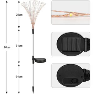 Sodo dekoracijos "Firework", 2 vnt. kaina internetu