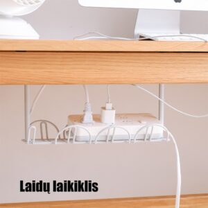 Stalo laidų laikiklis kaina internetu