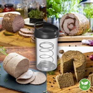 Stiklinis presuoklis – DUO rinkinys, 2 x 450 g talpos kaina internetu