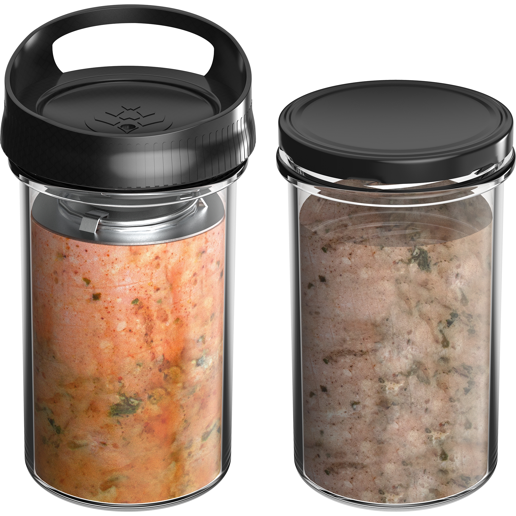 Stiklinis presuoklis – DUO rinkinys, 2 x 450 g talpos kaina internetu