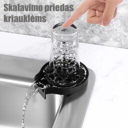 Stiklinių skalavimo priedas kaina internetu