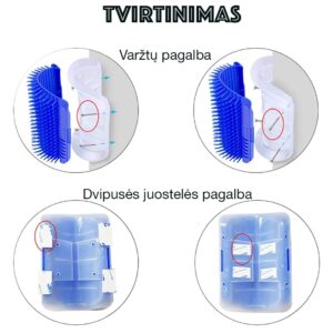 Šukos katėms kaina internetu