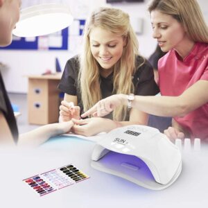 SUN 54W UV / LED hibridinė lempa nagams kaina internetu