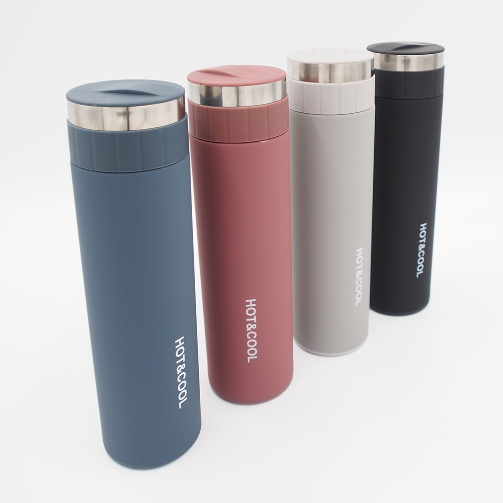 Termosas 450ML - Pilka kaina internetu