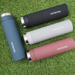 Termosas 450ML - Pilka kaina internetu