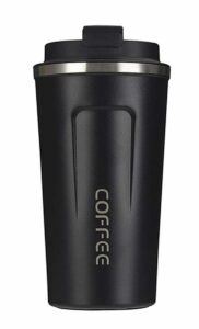 Termosinis puodelis "Coffee black" kaina internetu
