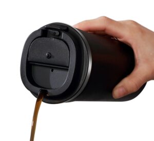 Termosinis puodelis "Coffee black" kaina internetu