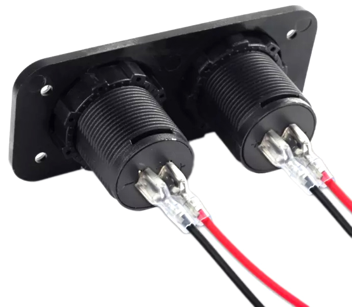 Tvirtinimo lizdas automobiliui su dviem USB kaina internetu