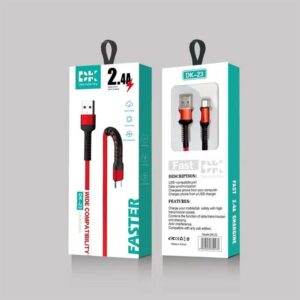 TYPE-C 1M laidas DK-23 kaina internetu