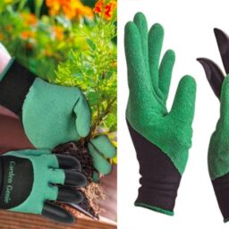 Universalios sodo pirštinės su nagais "Garden Genie Gloves" kaina internetu