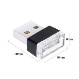 USB lemputė kaina internetu