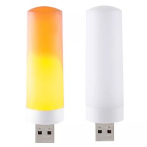 USB liepsnos imitacijos LED kaina internetu