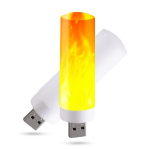 USB liepsnos imitacijos LED kaina internetu