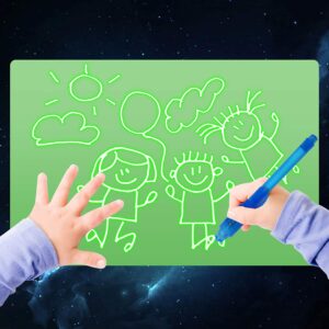 Vaikiška šviečianti piešimo lenta, A5 kaina internetu