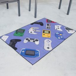 Vaikiškas kilimas "Gamer", 120x80 cm kaina internetu