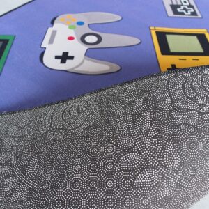 Vaikiškas kilimas "Gamer", 120x80 cm kaina internetu